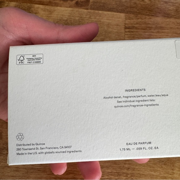 NEW Quince Eau de Parfum Discovery Set 8 Fragrances Travel Size Perfume Spray - Picture 12 of 12